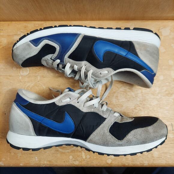 Nike Air Vengeance 429627-001 Men's US 14 Blue Black Grey Running Shoes - Picture 6 of 9